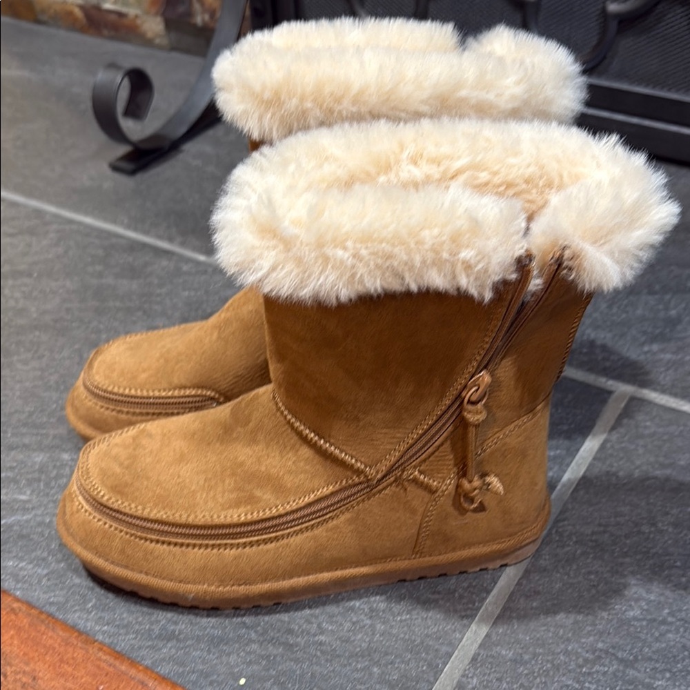 Cozy Tan Kids Billy Boots